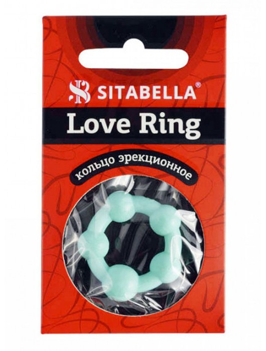 Цветное эрекционное кольцо с 5 бусинами Love Ring - Sitabella - в Нижнем Новгороде купить с доставкой