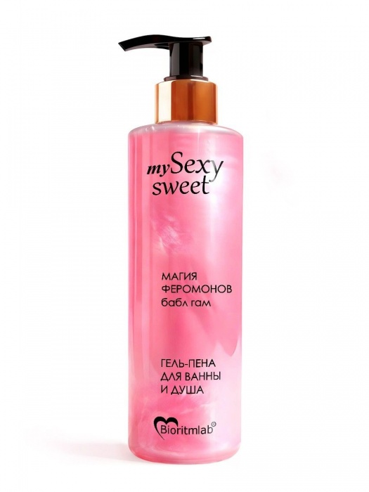 Гель-пена для ванны и душа Sexy Sweet с феромонами и ароматом бабл-гам - 200 мл. -  - Магазин феромонов в Нижнем Новгороде