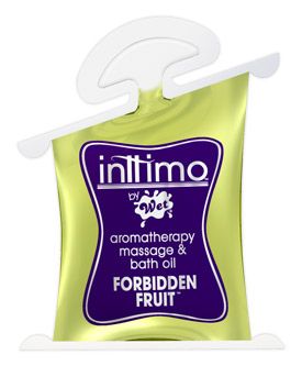 Масло для массажа Inttimo Forbiden Fruit с ароматом диких ягод - 10 мл. - Wet International Inc. - купить с доставкой в Нижнем Новгороде