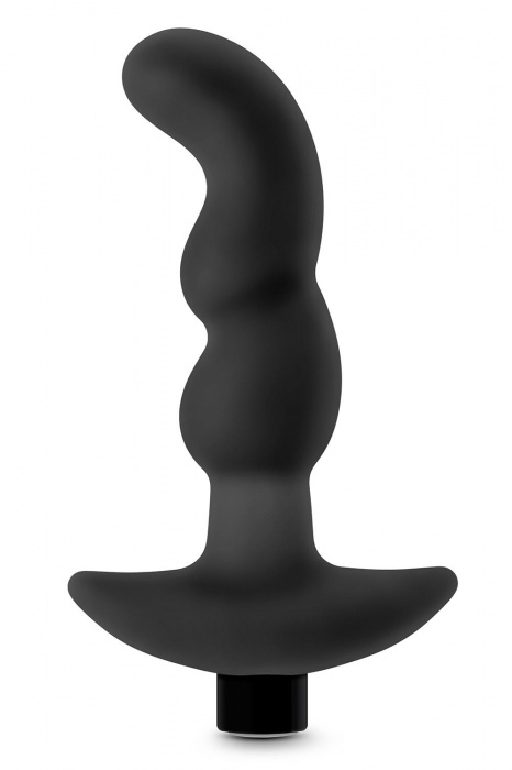 Черный вибромассажер простаты Prostate Massager 03 - 15,2 см. - Blush Novelties - в Нижнем Новгороде купить с доставкой