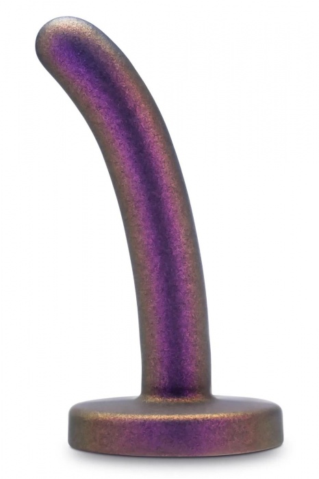 Фиолетовая насадка с гладкой поверхностью Surrender 4.75 Inch Beginner Pegging Dildo - 12 см. - Blush Novelties - купить с доставкой в Нижнем Новгороде