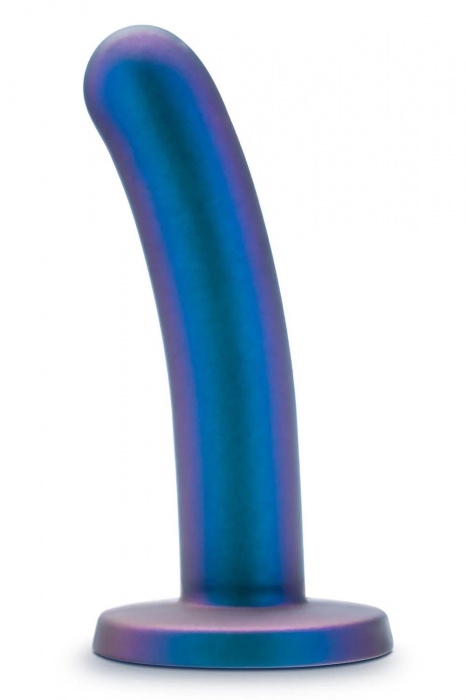 Синяя насадка с гладкой поверхностью Surrender 5.75 Inch Intermediate Pegging Dildo - 14,6 см. - Blush Novelties - купить с доставкой в Нижнем Новгороде