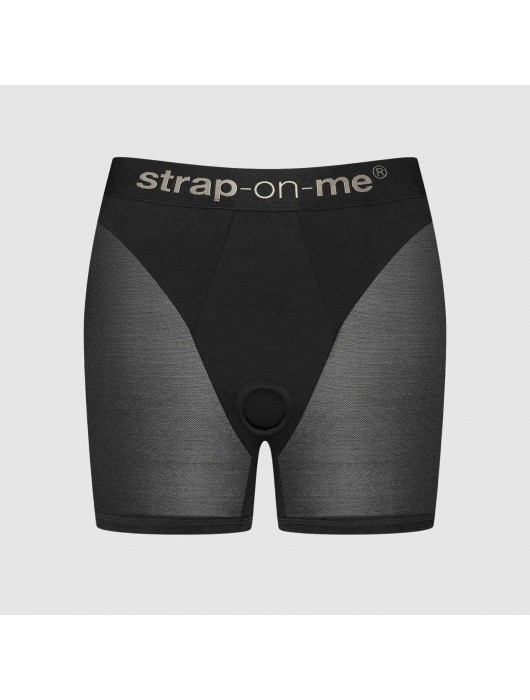 Трусики-шорты для фиксации насадок Strap-on-me Harness Lingerie Halo - size S - Strap-on-me - купить с доставкой в Нижнем Новгороде