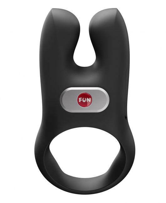 Черное эрекционное виброкольцо Nos - Fun Factory - в Нижнем Новгороде купить с доставкой