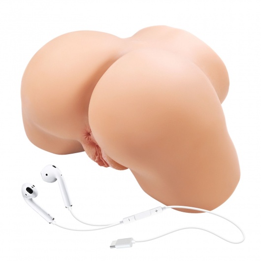 Телесный мастурбатор Olivia с 2 любовными отверстиями - Baile - в Нижнем Новгороде купить с доставкой