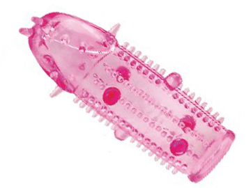 Розовая насадка на пенис с закрытой головкой - Sextoy 2011 - в Нижнем Новгороде купить с доставкой