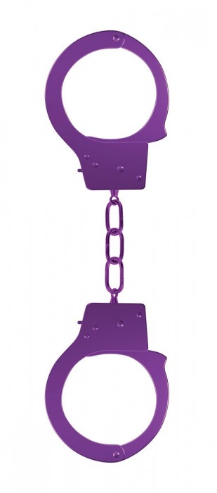 Фиолетовые наручники OUCH! Purple - Shots Media BV - купить с доставкой в Нижнем Новгороде