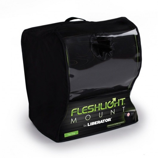 Чёрная подушка для фиксации мастурбаторов от Fleslight - Liberator Retail Fleshlight Top Dog - Liberator - в Нижнем Новгороде купить с доставкой