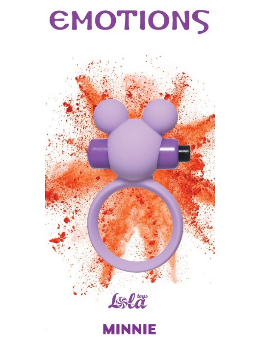 Сиреневое эрекционное виброколечко Emotions Minnie - Lola Games - в Нижнем Новгороде купить с доставкой