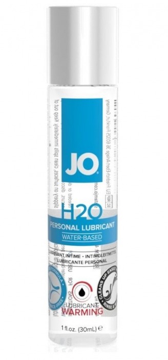 Возбуждающий лубрикант на водной основе JO Personal Lubricant H2O Warming - 30 мл. - System JO - купить с доставкой в Нижнем Новгороде