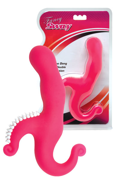 Розовый силиконовый стимулятор - Dream Toys