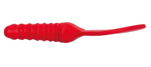 Красный силиконовый пэддл BÜCK DICH с рукоятью-фаллосом для стимуляции точки G или простаты - Fun Factory - в Нижнем Новгороде купить с доставкой
