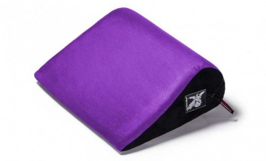Фиолетовая малая замшевая подушка для любви Liberator Retail Jaz - Liberator - купить с доставкой в Нижнем Новгороде