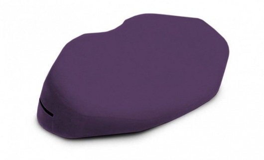 Фиолетовая вельветовая подушка для любви Liberator Retail Arche Wedge - Liberator - купить с доставкой в Нижнем Новгороде
