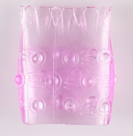 Розовая сквозная насадка  Ананасик - White Label - в Нижнем Новгороде купить с доставкой