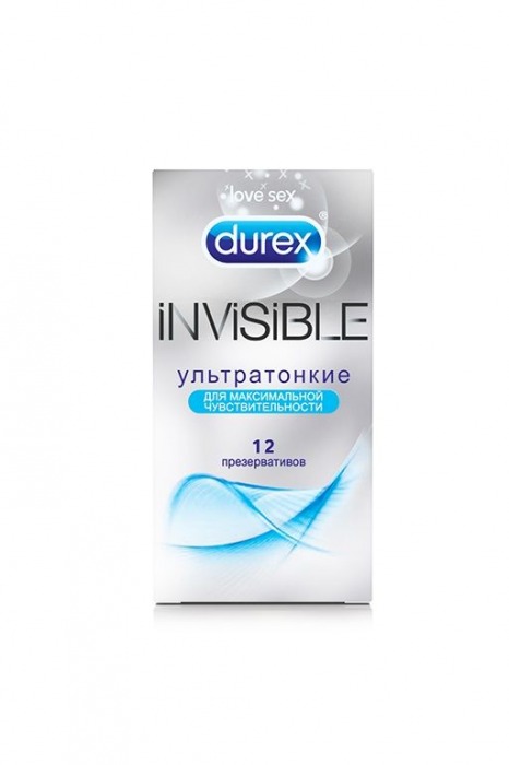 Ультратонкие презервативы Durex Invisible - 12 шт. - Durex - купить с доставкой в Нижнем Новгороде