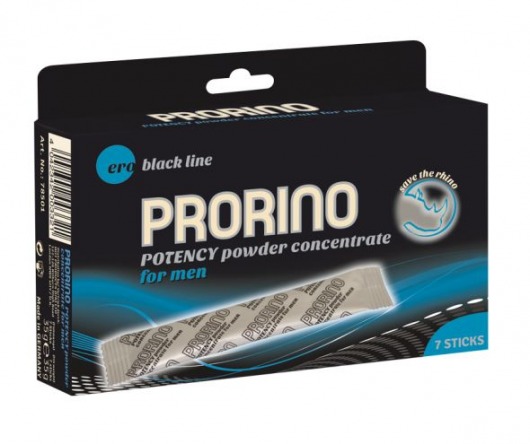 БАД для мужчин PRORINO M black line powder - 7 саше (6 гр.) - Ero - купить с доставкой в Нижнем Новгороде