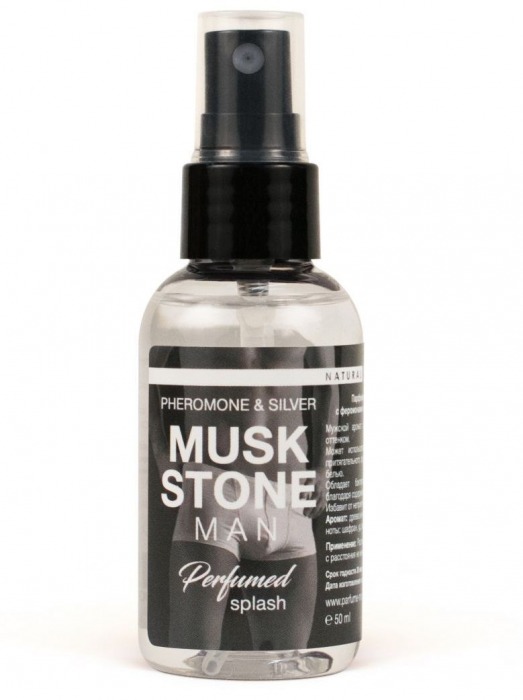 Мужской парфюмированный спрей для нижнего белья Musk Stone - 50 мл. -  - Магазин феромонов в Нижнем Новгороде