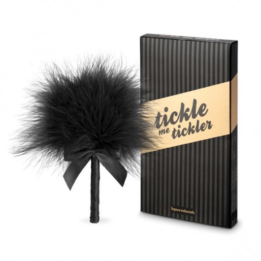 Пуховка для эротических игр Tickle Me Tickler - Bijoux Indiscrets - купить с доставкой в Нижнем Новгороде