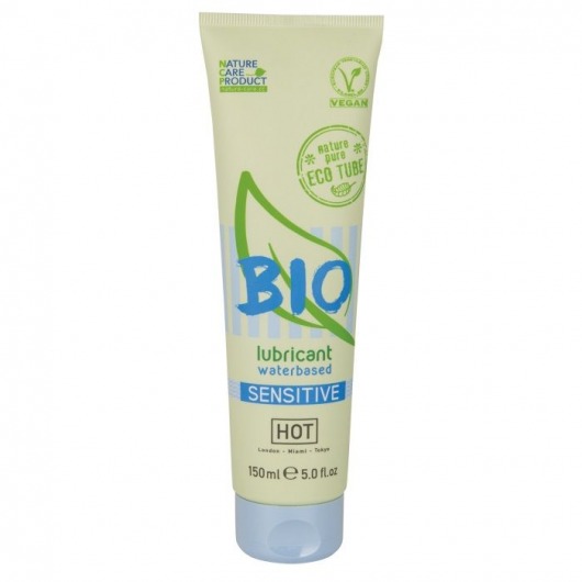 Органический лубрикант для чувствительной кожи Bio Sensitive - 150 мл. - HOT - купить с доставкой в Нижнем Новгороде