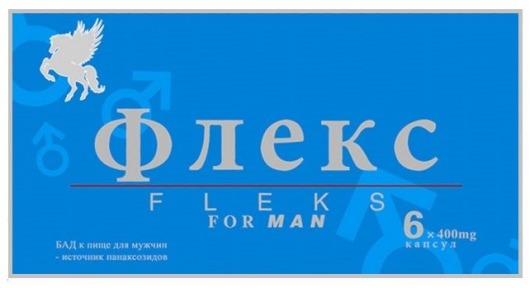 Капсулы для мужчин  Флекс  - 6 капсул (400 мг.) + 1 капсула (400 мг.) в подарок - Восток - купить с доставкой в Нижнем Новгороде