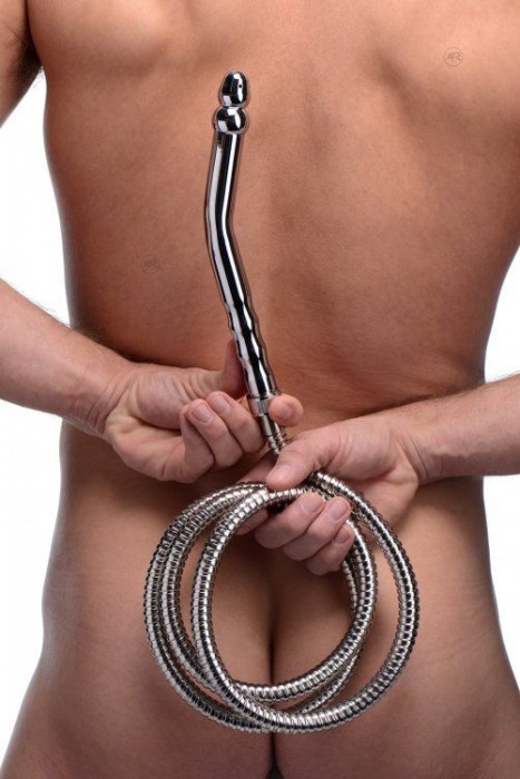 Сопло для анального душа Angled Enema Nozzle - XR Brands - купить с доставкой в Нижнем Новгороде
