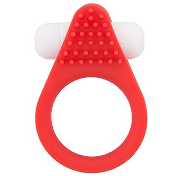 Красное эрекционное кольцо LIT-UP SILICONE STIMU RING 1 RED - Dream Toys - в Нижнем Новгороде купить с доставкой