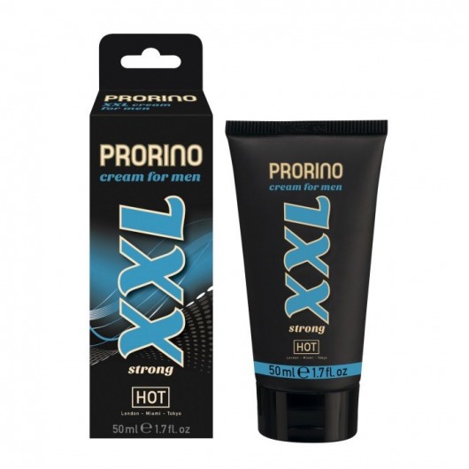 Интимный крем для мужчин Prorino XXL - 50 мл. - Ero - купить с доставкой в Нижнем Новгороде