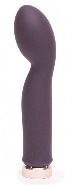Фиолетовый вибратор So Exquisite Rechargeable G-Spot Vibrator - 16,5 см. - Fifty Shades of Grey