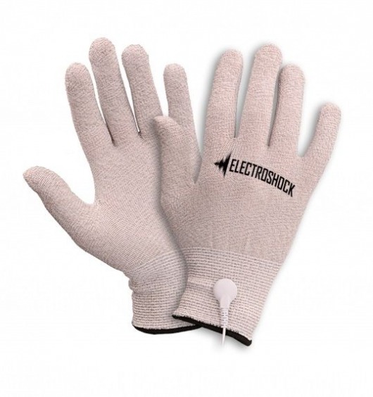 Перчатки с электростимуляцией E-Stimulation Gloves - Shots Media BV - купить с доставкой в Нижнем Новгороде