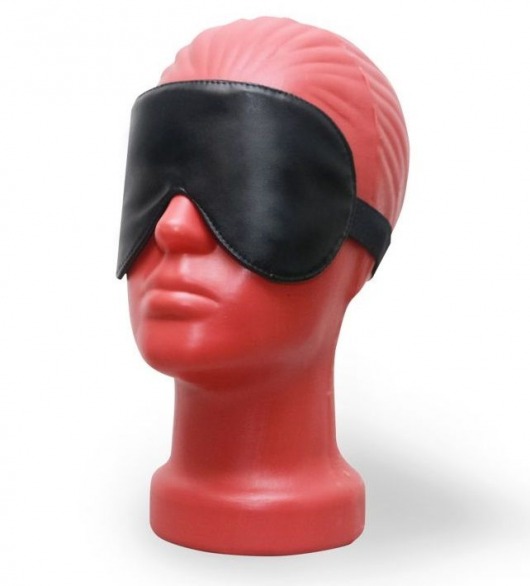 Светонепроницаемая маска на глаза из эко-кожи - MensDreams - купить с доставкой в Нижнем Новгороде
