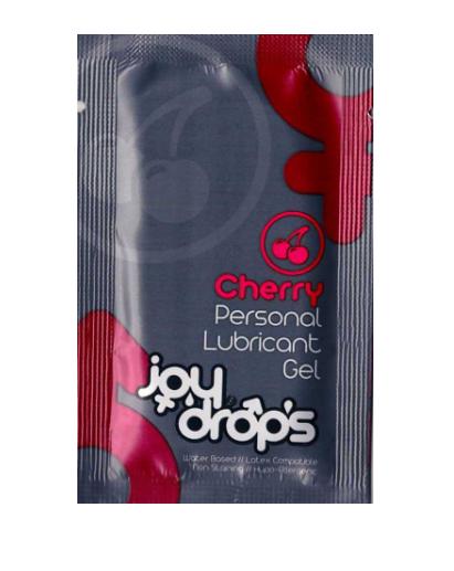 Пробник смазки на водной основе JoyDrops Cherry - 5 мл. - JoyDrops - купить с доставкой в Нижнем Новгороде