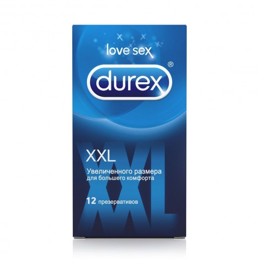 Презервативы увеличенного размера Durex XXL - 12 шт. - Durex - купить с доставкой в Нижнем Новгороде