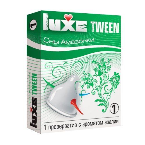 Презерватив Luxe Tween  Сны амазонки  с ароматом азалии - 1 шт. - Luxe - купить с доставкой в Нижнем Новгороде