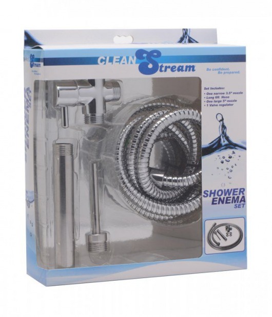 Набор для анального душа Shower Enema System - XR Brands - купить с доставкой в Нижнем Новгороде