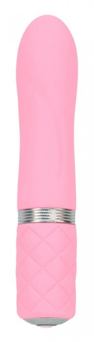 Розовый мини-вибратор Flirty - 11 см. - BMS Factory