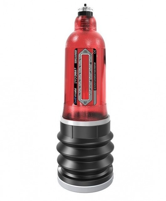 Красная гидропомпа HydroMAX7 Wide Boy - Bathmate - в Нижнем Новгороде купить с доставкой