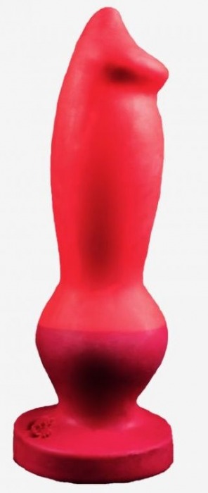 Красный фаллоимитатор  Стаффорд large  - 26 см. - Erasexa - купить с доставкой в Нижнем Новгороде