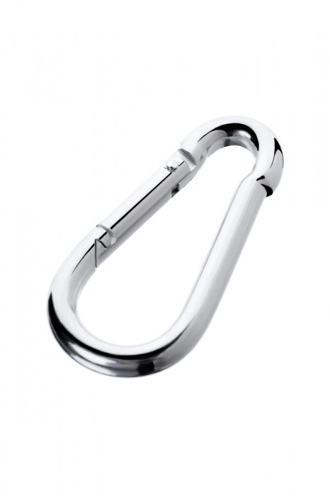 Серебристый карабин TOYFA Metal - ToyFa - купить с доставкой в Нижнем Новгороде