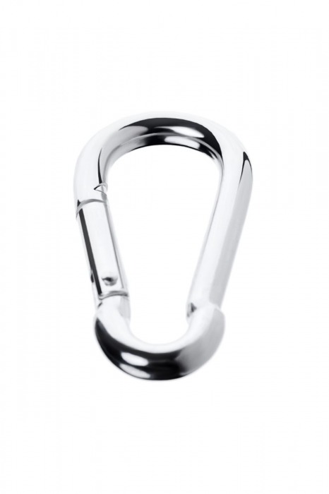 Серебристый карабин TOYFA Metal - ToyFa - купить с доставкой в Нижнем Новгороде