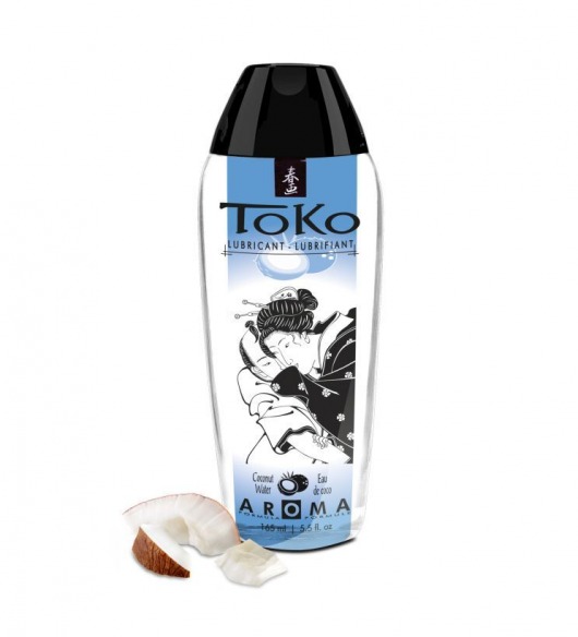 Интимный гель TOKO Cononut Water с ароматом кокоса - 165 мл. - Shunga - купить с доставкой в Нижнем Новгороде