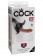 Кофейный страпон на трусиках Strap-on Harness Cock - 20,3 см. - Pipedream - купить с доставкой в Нижнем Новгороде