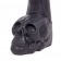 Черный фаллоимитатор-гигант с черепом Cock with Skull - 28 см. - O-Products