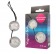 Серебристые вагинальные шарики Balls - Bior toys