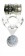 Прозрачное эрекционное кольцо с вибратором и стимуляцией клитора - Sextoy 2011 - в Нижнем Новгороде купить с доставкой