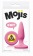 Розовая силиконовая пробка Emoji SHT - 8,6 см. - NS Novelties - купить с доставкой в Нижнем Новгороде