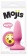 Розовая силиконовая пробка среднего размера Emoji WTF - 10,2 см. - NS Novelties - купить с доставкой в Нижнем Новгороде