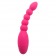 Розовый анальный вибростимулятор-елочка Lovers Beads - 19 см. - Howells