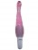Розовый анальный вибратор с пупырышками - 22 см. - Eroticon