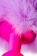 Розовая анальная втулка Sweet bunny с сиреневым пушистым хвостиком - ToyFa